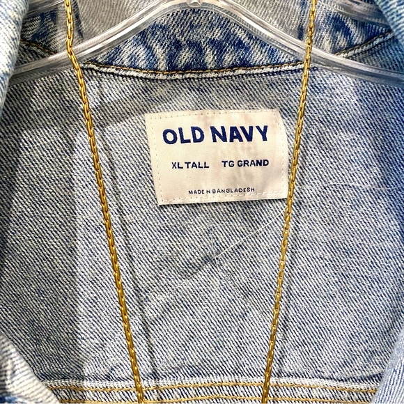 Upcycled patchwork denim rustic boho jacket w southwestern hippy vibe - Picture 14 of 16